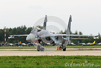 Military fighter Su-27