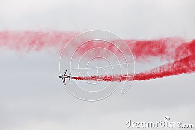 Military flight demonstration on Air Show 2009