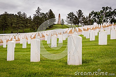 Military graveyard