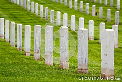 Military graveyard