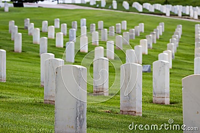 Military graveyard