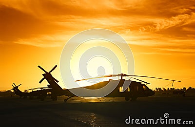 Military helicopter