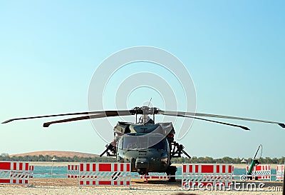 Military Helicopter Emergency Landing