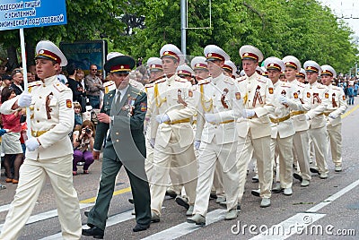 Military parade May 9, 2010