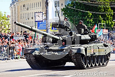 Military parade in Moscow on 9th of May