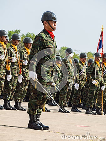Military Parade of Royal Thai Navy