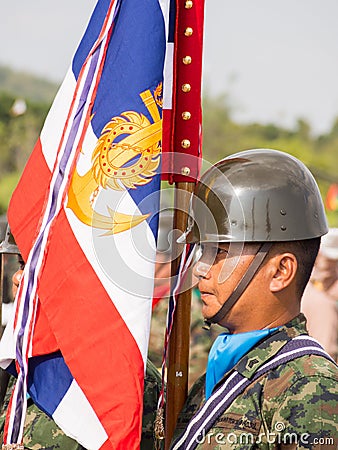 Military Parade of Royal Thai Navy