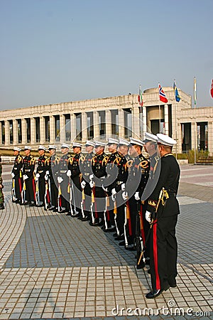 Military personnel, South Korea