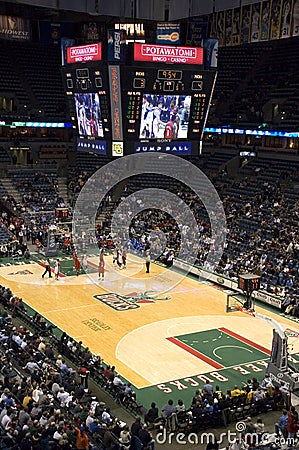 Milwaukee Bucks NBA Basketball Bradley Center