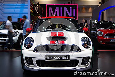 Mini Coper D Car On Thailand International Motor Expo