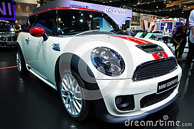 Mini Coper D Car On Thailand International Motor Expo