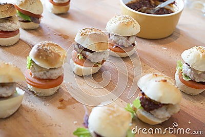 Mini hamburgers