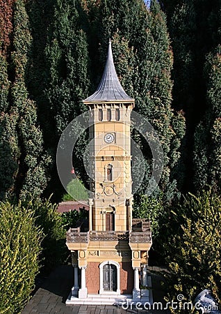 Miniature Clock Tower