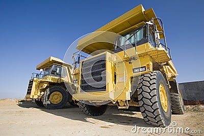 Mining trucks