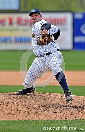 Minor League baseball pitcher - delivery