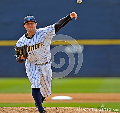 Minor League baseball pitcher - delivery