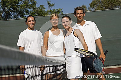 Mixed Doubles Tennis Players