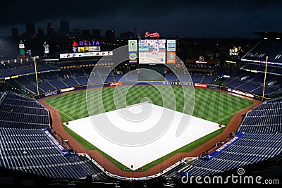 MLB Atlanta Braves - Rain Delay