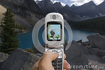 A mobile camera