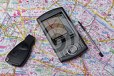 Mobile navigation GPS