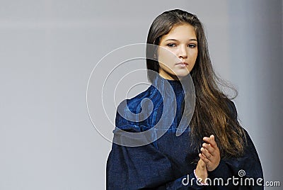 Model on a Student s fashion parade