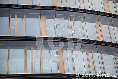 Modern architecture in the city,windows