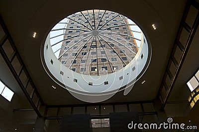 Modern architecture dome ceiling glass