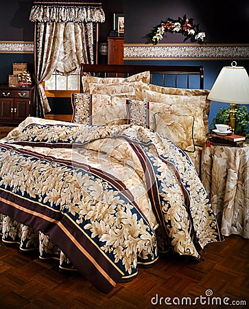 Modern Bed room set with bedding