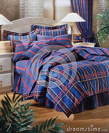 Modern Bed room set with bedding