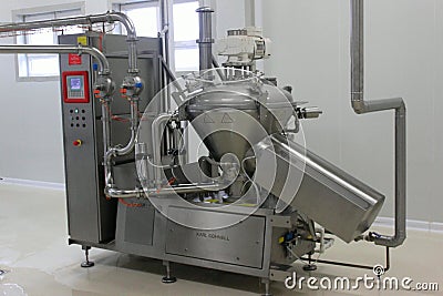 Modern equipment for milk processing