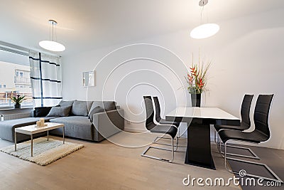 Modern interior design: Living room