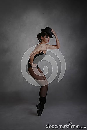 Modern Jazz Dancer Posing