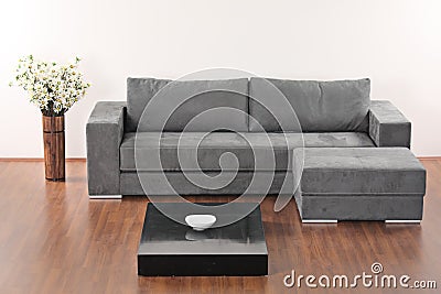 Modern Minimalist Living-room Stock Images - Image: 9247254