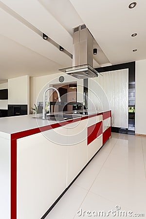 Modern and stylish kitchen