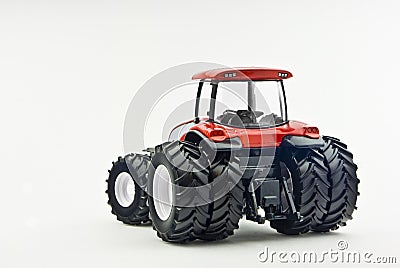 Modern tractor model - back