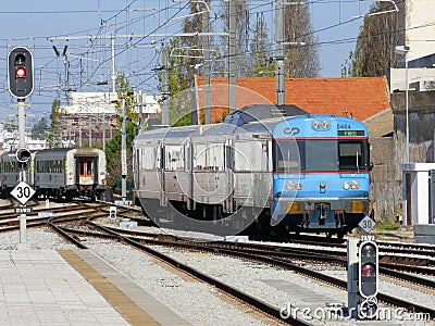 Modern urban train