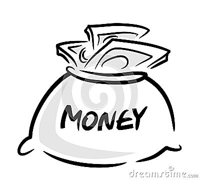 Money Bag Stock Images - Image: 13784624