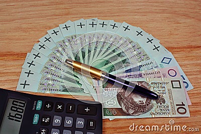 Money calculator pen