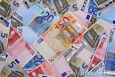 Money euro background