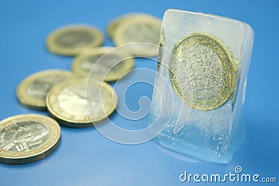 Money frozen