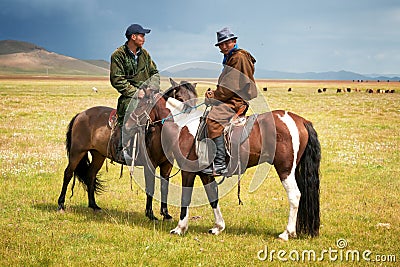 Mongolian herders