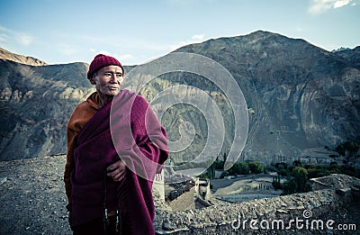 Monk from Lamayaru Monastery