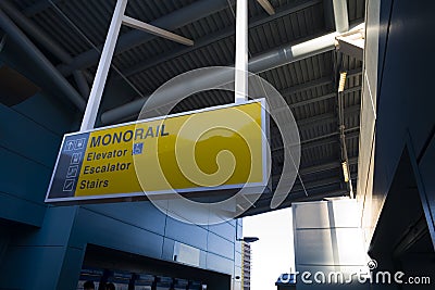 Monorail Signage