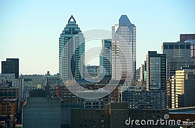 Montreal city skyline, Quebec, Canada