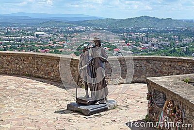 Monument of Ilona Zrinyi and Francis II Rakoczi