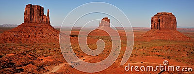 Monument Valley Navajo Indian Tribal Park Panorama