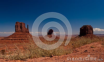 Monument Valley Navajo Indian Tribal Park Panorama