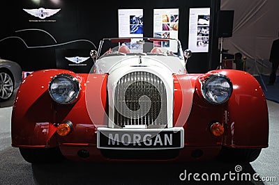 Morgan car front