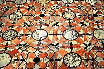 Mosaic Floor in Marble