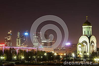 Moscow by night,city of night